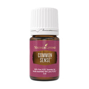 Young Living Common Sense Essential Oil bottle showing the compact 5 ml packaging for on-the-go diffusion