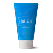 Young Living Cool Azul Sports Gel tube 3.4 oz for easy, cooling muscle relief.