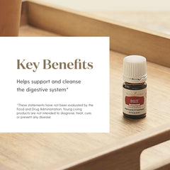 Young Living Digize packaging highlights Seed to Seal purity guarantee.