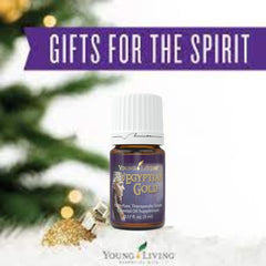 Young Living Egyptian Gold essence in a dropper adds sensory depth to daily mindfulness.