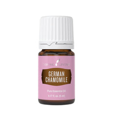 Young Living German Chamomile 5ml bottle with a calming aroma.
