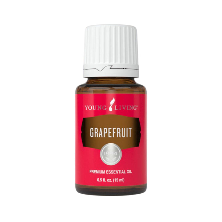 Young Living Grapefruit 15ml bottle with uplifting citrus aroma