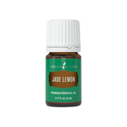 Young Living Jade Lemon bottle close-up showing cap and label