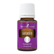 Young Living Lavender Essential Oil 15ml bottle for soothing aromatherapy.