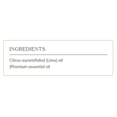 Young Living Lime, zesty citrus scent enhances daily rituals and mood.
