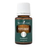 Young Living Peppermint Oil 15ml bottle for refreshing diffusion