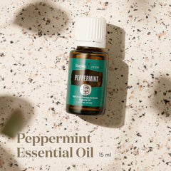 Young Living Peppermint Oil enhances diffusers with cooling invigorating aroma
