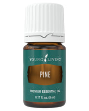 Young Living Pine essential oil 5ml bottle shows pure pine aroma for diffusers