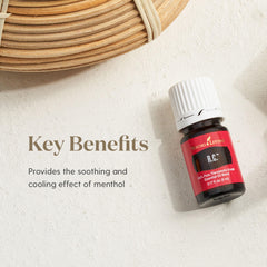 Young Living RC diffusing session with steam for a fresh ambiance.