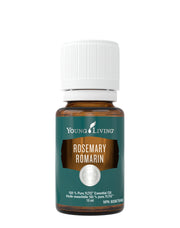 Young Living Rosemary Oil 15ml bottle with fresh herb scent for everyday energy.