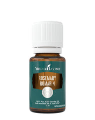 Young Living Rosemary Oil 15ml bottle with fresh herb scent for everyday energy.