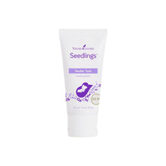 Young Living Seedlings Tender Tush balm bottle with premium oils for baby skin