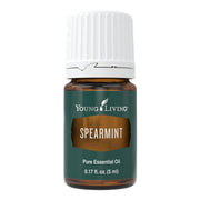 Young Living Spearmint oil 5ml bottle for a refreshing aromatic experience
