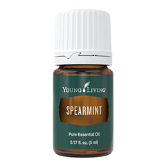 Young Living Spearmint oil 5ml bottle for a refreshing aromatic experience