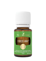 Young Living Stress Away bottle front view for calming moments.
