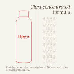 Young Living Thieves Cleaner on floors and carpets tackling dirt and pet residues.