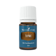 Young Living Thyme bottle showing premium essential oil for aromatherapy and cooking