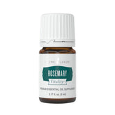 Young Living Vitality Rosemary bottle pour for flavorful cooking