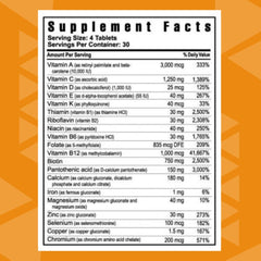 Close-up of Youngevity Beyond Tangy Tangerine 2.0 label emphasizing natural ingredients.