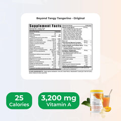 Powder scoop with Youngevity Beyond Tangy Tangerine 2.5 Tropical Tangerine
