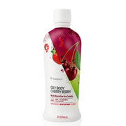 Youngevity Oxybody bottle shown with cherry berry flavor and immunity support