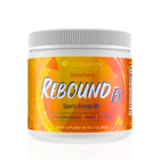 Youngevity Rebound FX Citrus Powder container with seal, a convenient daily supplement for energy.