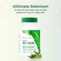 Youngevity Ultimate Selenium bottle front for easy daily supplementation.