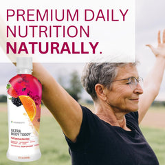 Youngevity Ultra Body Toddy glass serve illustrating complete supplementation at a meal
