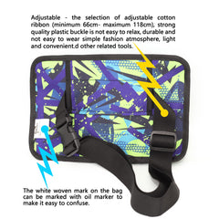 YOURUIMEI Massage Bottle Bag pocket layout enables quick bottle access.