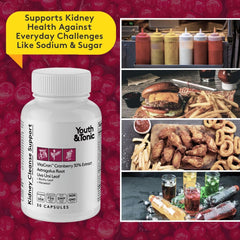 Youth & Tonic Kidney Cleanse ingredients list highlights 21 herbs for a natural cleanse