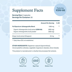 Youtheory Ashwagandha capsules ready for daily energy support.