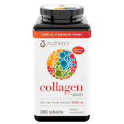 Youtheory Collagen Plus Biotin three-pack bottles front for daily wellness routine