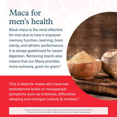 Youtheory Men's Maca ingredients reveal vegan formula