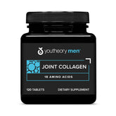 Youtheory Men's Joint Collagen bottle-front view supports daily joint health