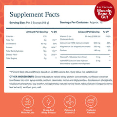 Youtheory Muscle Guard powder scoop highlights 20 g protein for lean muscle