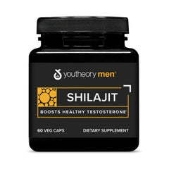 Youtheory Shilajit bottle front view for daily vitality support