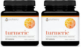 Youtheory turmeric tablets bottle for daily antioxidant support