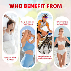 Front label of YOWOTE cortisol support bottle