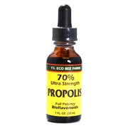 YS Eco Bee Farms propolis bottle pour shows concentrated formula for easy dosing