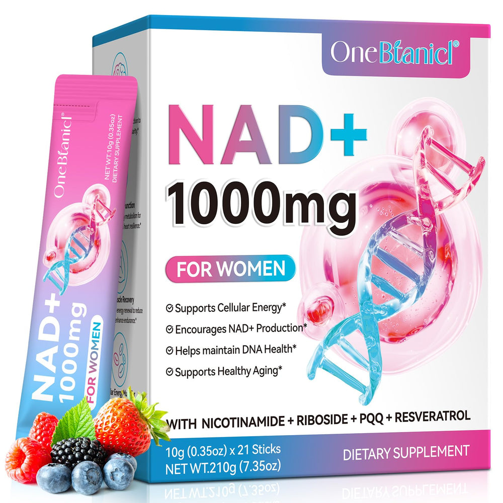 YUEPLATTNMAY NAD+ liquid supplement bottle for daily energy and vitality.