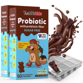 YUM-V'S bear-shaped probiotic chocolate for kids supports digestion