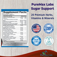 YUMMYVITE Sugar Support capsules close-up highlighting capsules for daily use