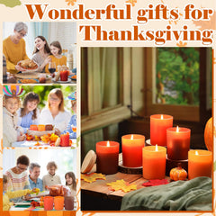 Yuntau pumpkin-scented jar candle for festive fall atmosphere and gatherings.