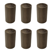 Yuqim walnut wood diffuser detail with top oil slot for easy diffusion