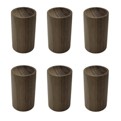 Yuqim walnut wood diffuser detail with top oil slot for easy diffusion