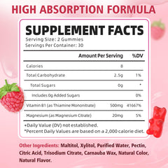 YUULAI B1 Gummies showcasing energy support for daily vitality.