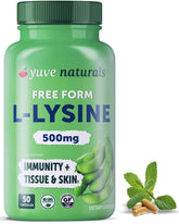 Yuve Lysine 500mg capsules for easy daily immune support