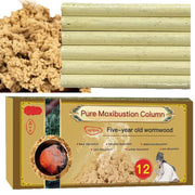 YUYAJK moxa rolls 20 cm deliver steady warmth for gentle moxibustion.