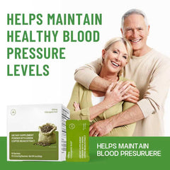 YVIP Green Coffee Extract Powder in a cup creating a low-caffeine energy boost.