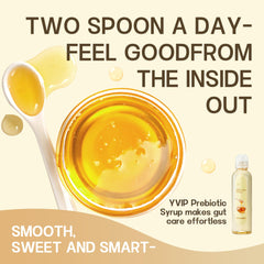 YVIP plant-based sweetener FOS used in beverages and desserts.